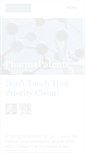 Mobile Screenshot of pharmapatentsblog.com
